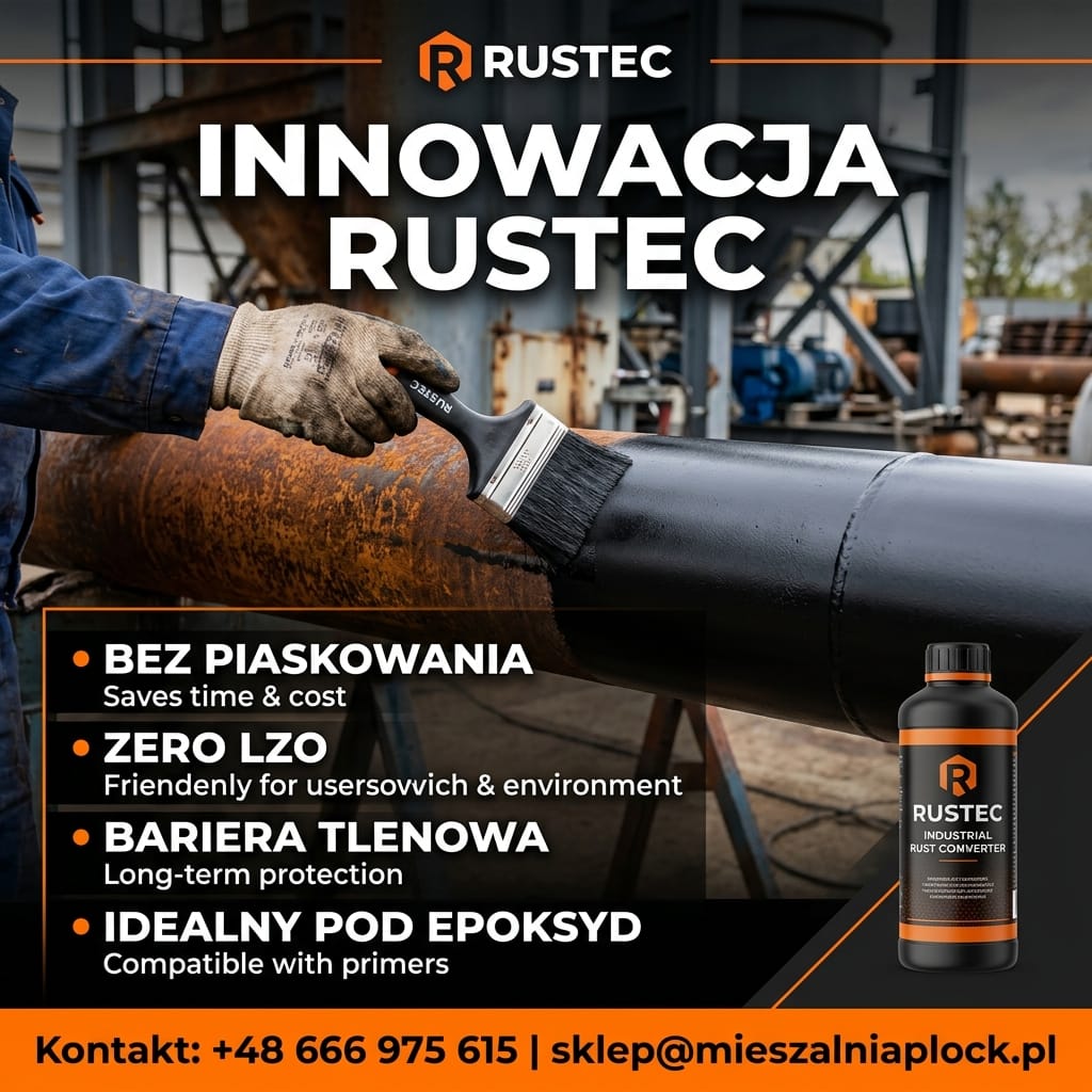 *preparat na rdzę bez piaskowania